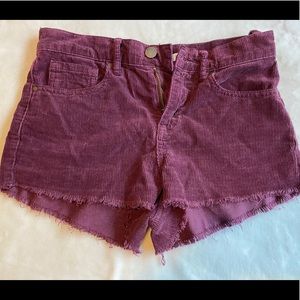 Corduroy Shorts